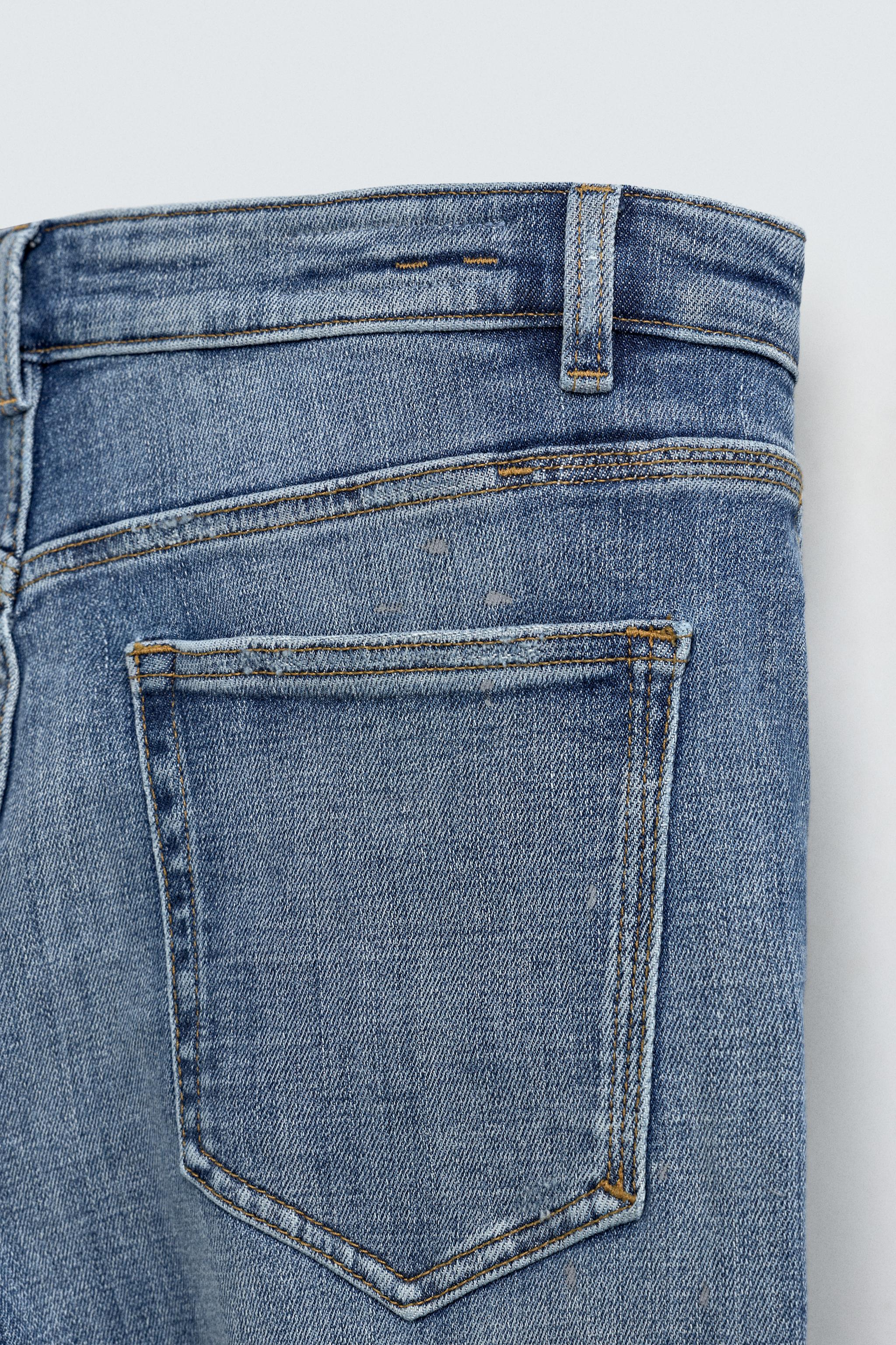 RIPPED SKINNY FIT JEANS